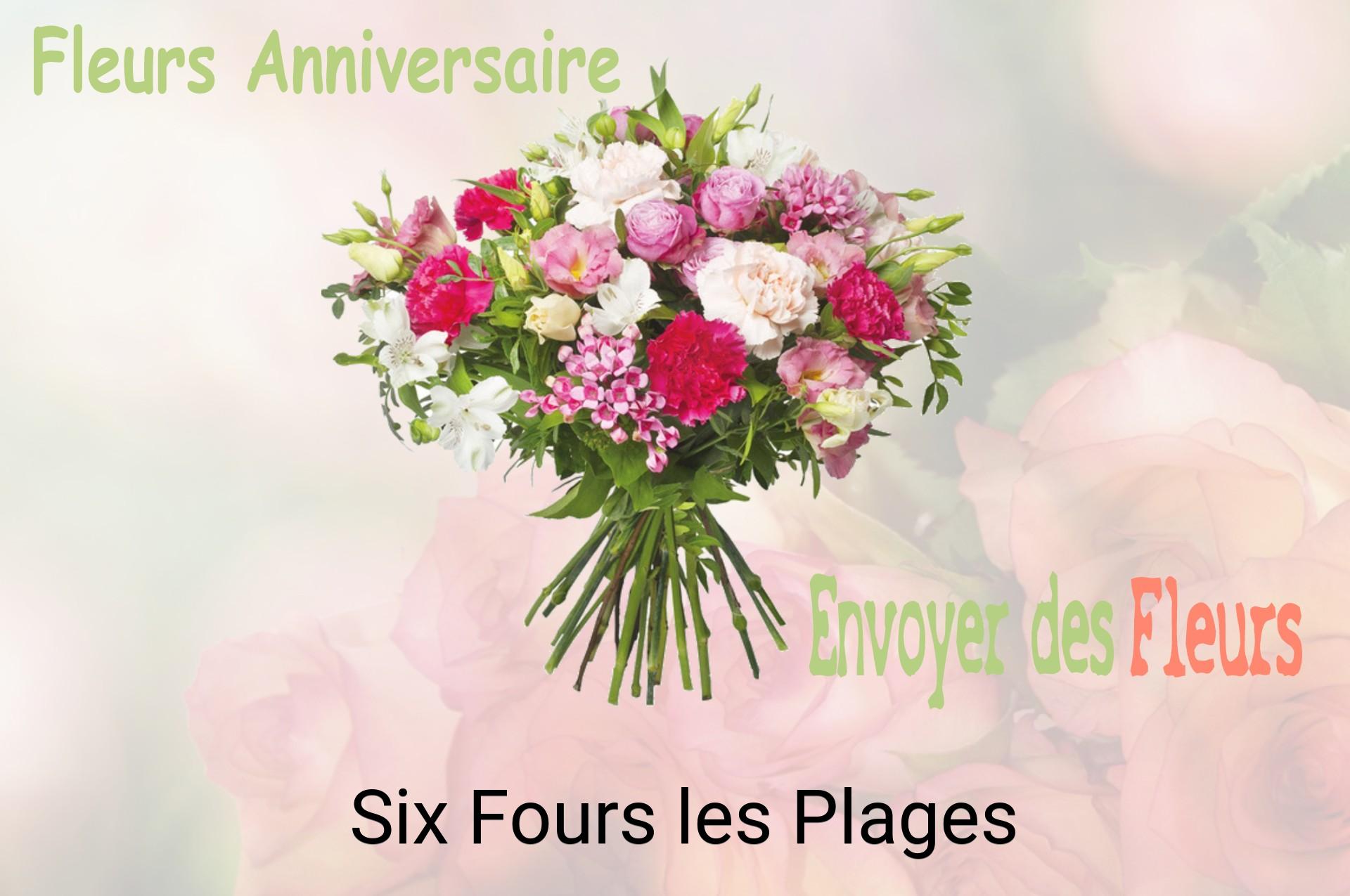 Bouquet de fleurs d’anniversaire livré à Six-Fours-les-Plages